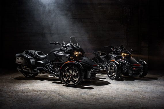 NEH Half Cover For Can-Am Spyder F3-T & F3 Limited (2016-2022 With Trunk) - Waterproof, UV Resistant, Easy-On Protection