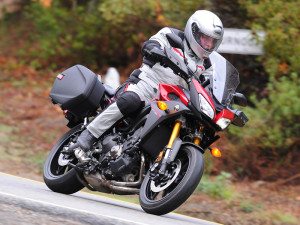 With a potent in-line triple and modest weight, the FJ-09 is fun to ride. We had some issues with throttle abruptness, vibration and suspension compliance.