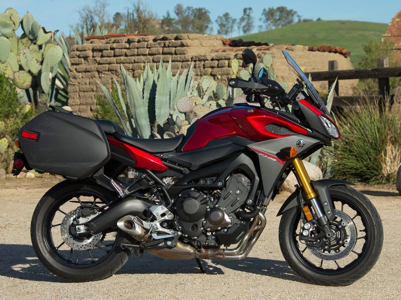 Based on the popular FZ-09 naked bike, the Yamaha FJ-09 is a brand-new model for 2015, offering the same thrilling performance in a sport-touring package.