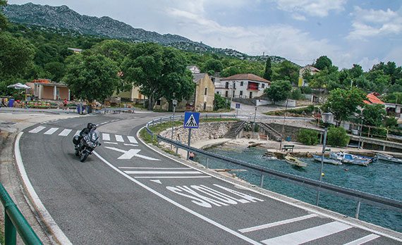 The Adriatic coast offers scenic villages and curves aplenty.