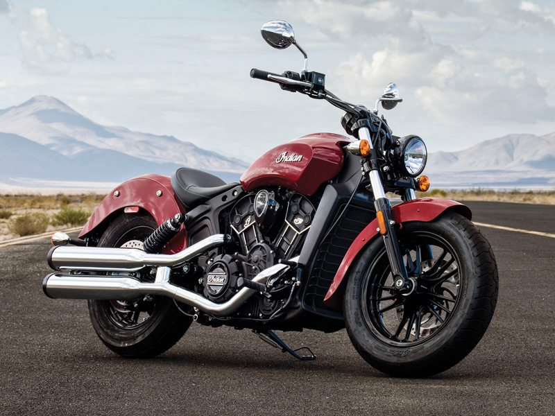 2016 Indian Scout Sixty in Indian Motorcycle Red