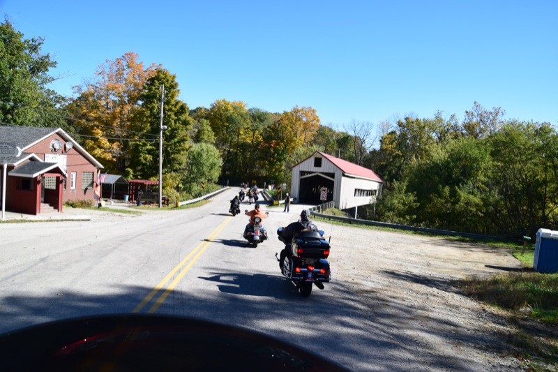 Passing the Mechanicsville Bridge