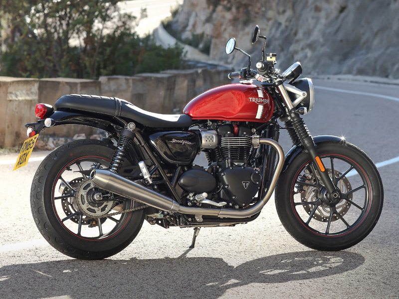 The new-for-2016 Street Twin is the entry-level model in Triumph's revamped Bonneville family.