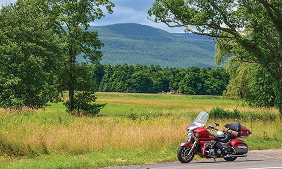 My Kawasaki Vulcan Voyager takes it all in during a ride through the greater Catskill Region in New York. (Photos by Kenneth W. Dahse)