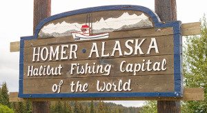 Homer is the Halibut Fishing Capital of the World.