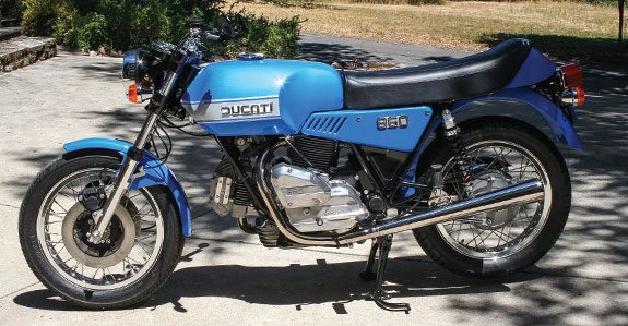 Year/Model: 1975 Ducati 860GTE; Owner: John Laughney, Templeton, California.