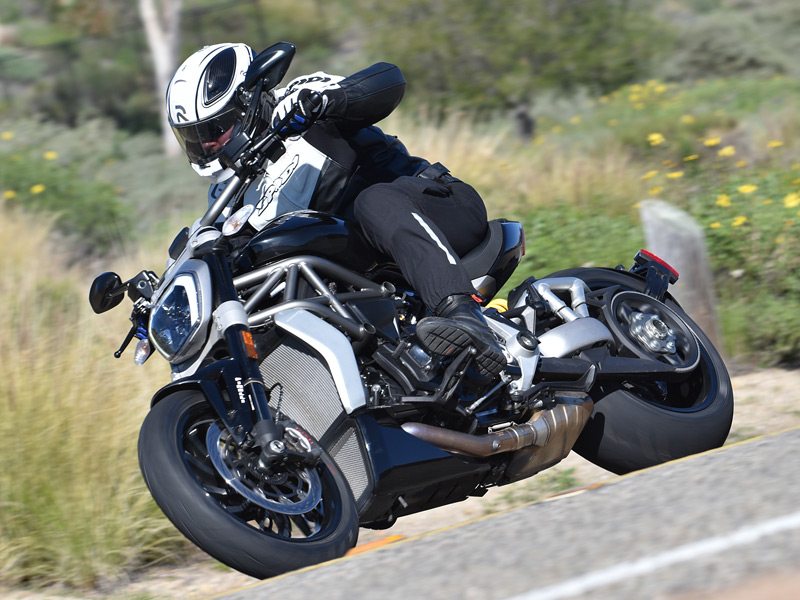 Once the pace picks up, the XDiavel enters its element, with a rock-solid chassis, firm suspension and plenty of cornering clearance.
