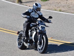 The XDiavel offers 60 ergonomic combinations for the rider, with adjustable foot controls and accessory handlebars and seats.