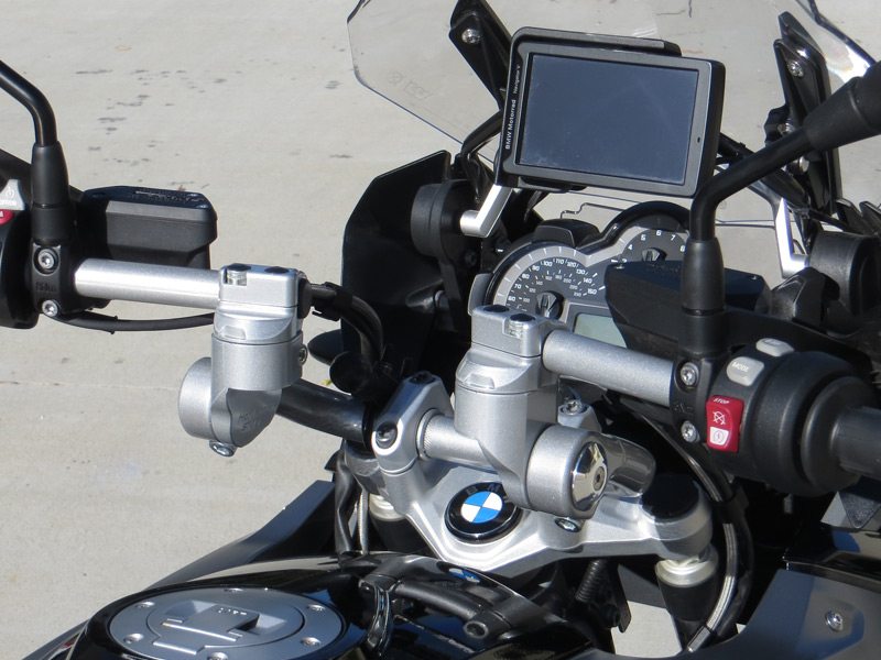HeliBars Horizon AT Handlebars are multi-axis adjustable to customize the riding position of the BMW R 1200 GS LC.