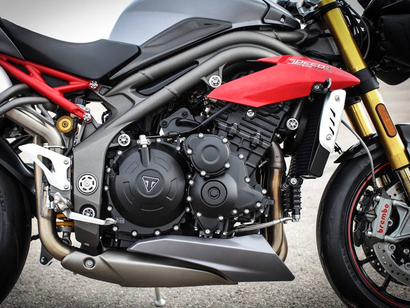 The Speed Triple's nicely refined in-line triple packs a bigger wallop of torque and retains its unique character.