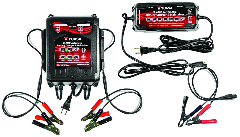 Easily charge and maintain your AGM battery with chargers from Yuasa.