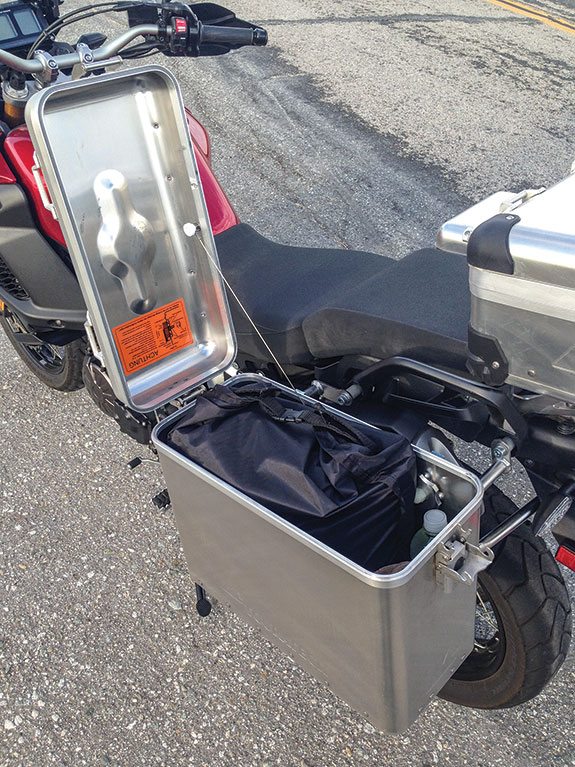 Zega Pro Aluminum Touring Topcase Luggage