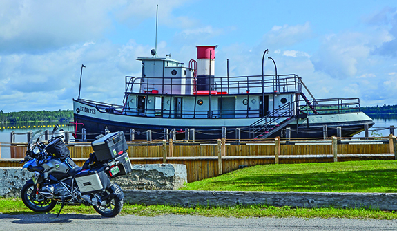 The T.E. Draper operated from 1929-1979 and is the last surviving boat used for log drives.