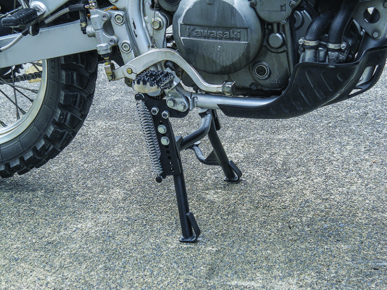 Happy Trails Centerstand for Kawasaki KLR650 Review Rider Magazine