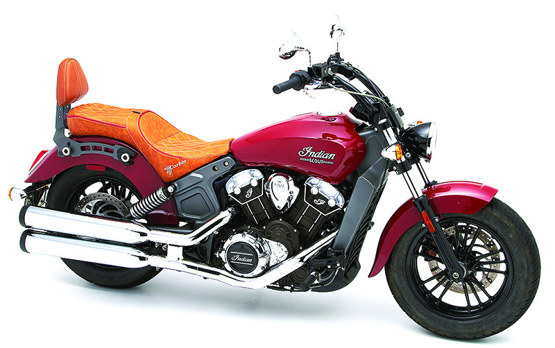 Corbin’s Dual Touring Saddle for the Indian Scout