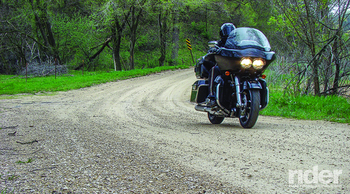 riding dirt roads