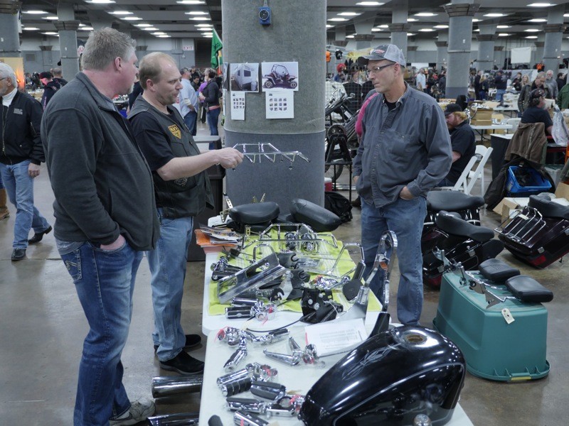 Parts shopping at the swap meet—where it all began