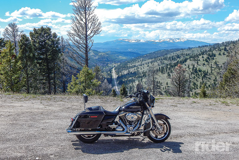 Highway 279 to Flesher Pass is a great example of a secret highway, offering a stunning view of the mountains, valleys and road below. (Photos: the author)