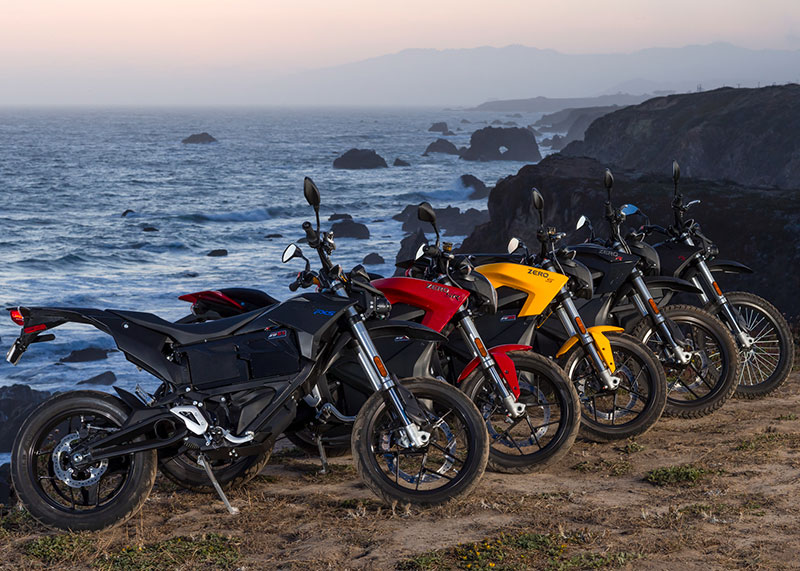 2016 Zero Motorcycles lineup. (Photos: Zero)