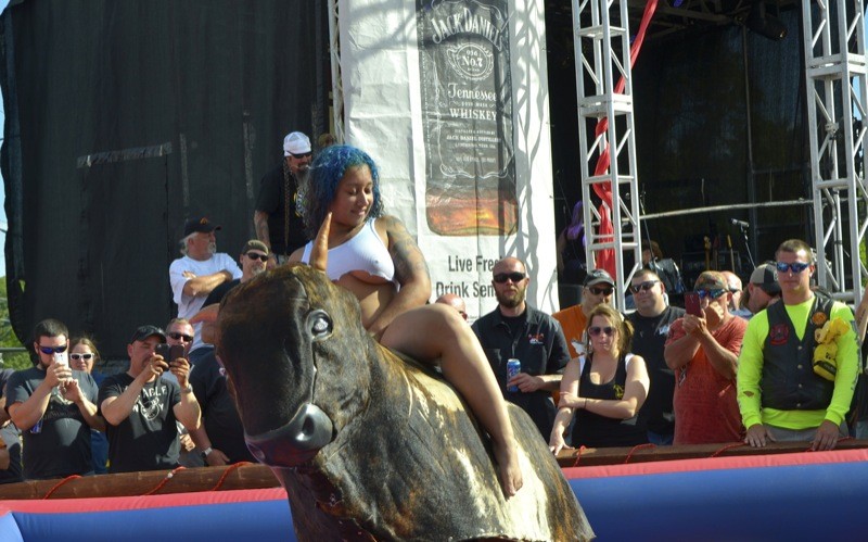 Some ride the bull with more style than skill