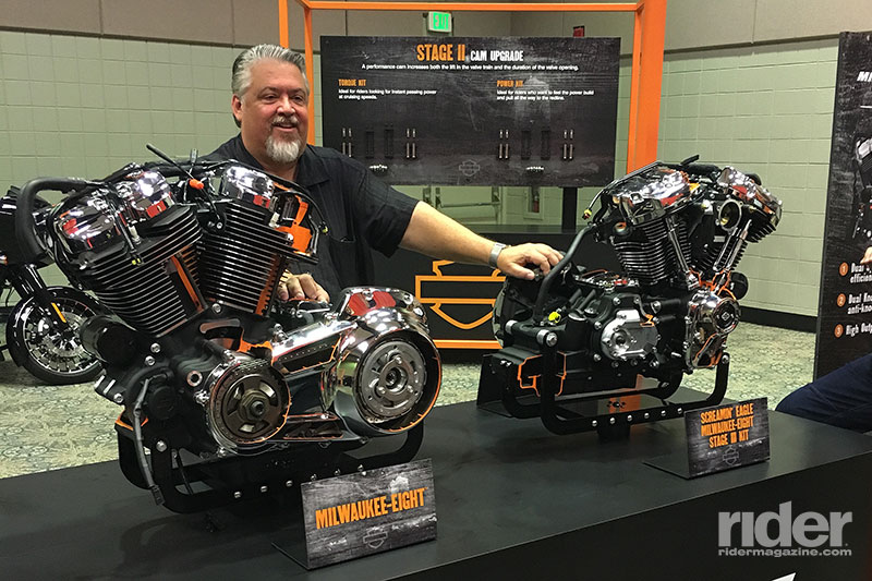 Harley-Davidson Chief Powertrain Engineer Alex Bozmoski was the Milwaukee-Eight project lead.