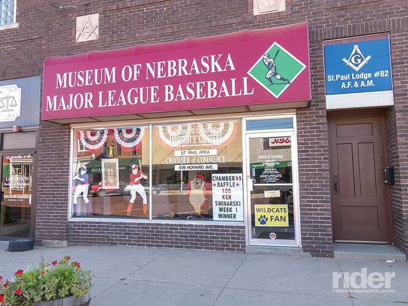 St. Paul, Nebraska, was the hometown of baseball Hall-of-Famer Grover Cleveland Alexander, reason enough to start a museum honoring other cornhusker contributors to the sport.