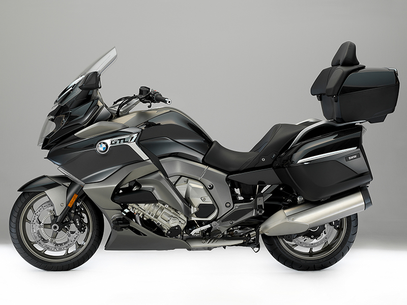 Styling updates for the 2017 BMW K 1600 GTL include new/redesigned trim panels, wind deflectors and lower storage compartments.