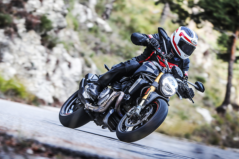 The new Ducati Monster 1200 S is more powerful than its predecessor but is smoother at low rpm.