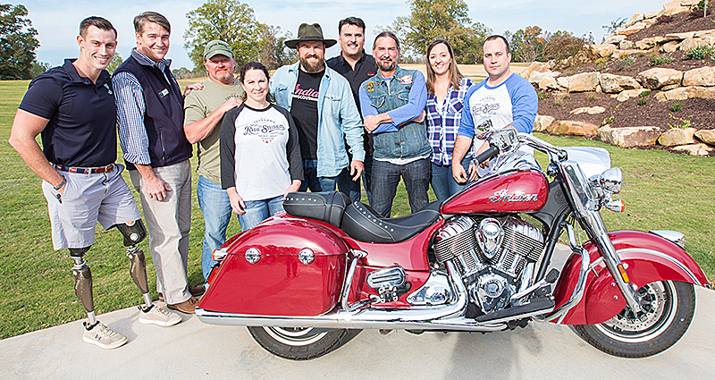 Indian Motorcycle and Zac Brown Band teamed up to honor and recognize veterans.