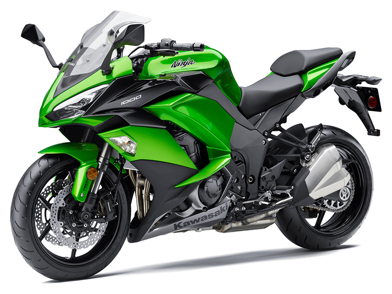 Updates to the Kawasaki Ninja 1000 ABS for 2017 include new electronics, improved wind protection and comfort, and revised styling and instrumentation.