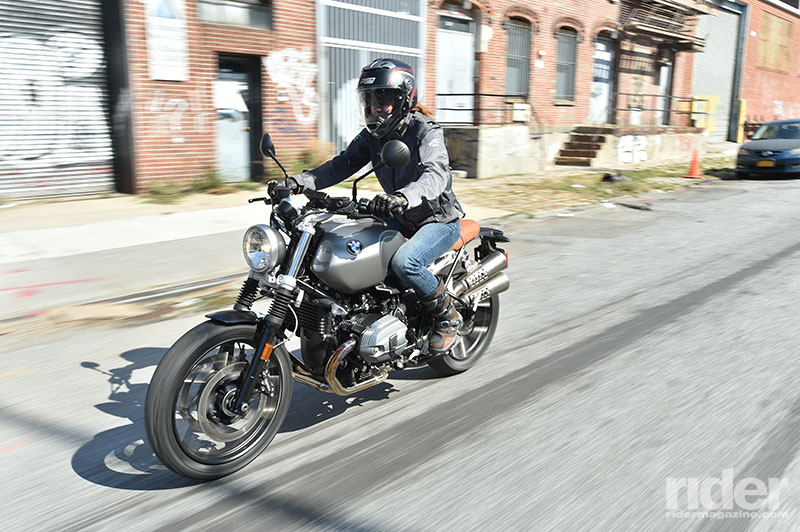 City streets are no match for the Scrambler's nimble nature and softly-sprung suspension. (Photo: Jon Beck)