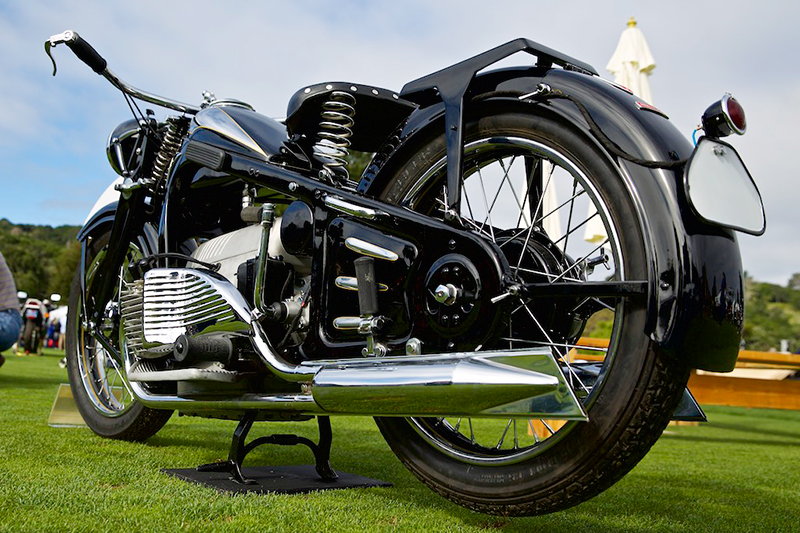 The Quail Motorcycle Gathering brings together hundreds of rare motorcycles. (Photo by Steve Burton)