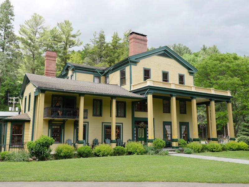 The Glen Iris Inn in Letchworth State Park still provides respite for travelers... and tourists