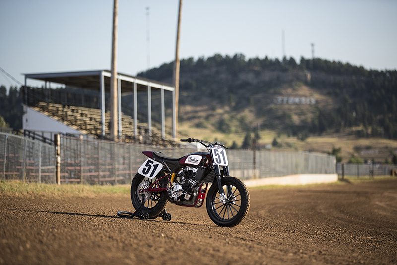 Indian Scout FTR750 Flat Track race bike: now for sale for a cool $50k.