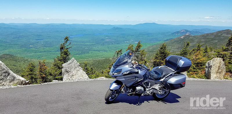 There are several lay-bys on  Whiteface Mountain Memorial Veterans Highway where you can  safely pull over to enjoy the view.