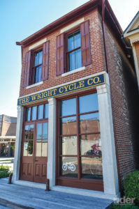 Orville and Wilbur had the "Wright stuff." The restored Wright Cycle Company building is part of the Dayton Aviation Heritage Museum in Ohio. 