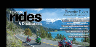 Favorite Rides and Destinations #3, Spring 2017, Cover