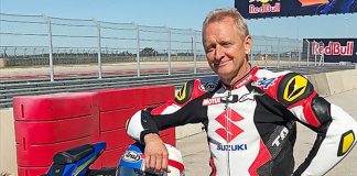 Kevin Schwantz with the 2017 Suzuki GSX-R1000.