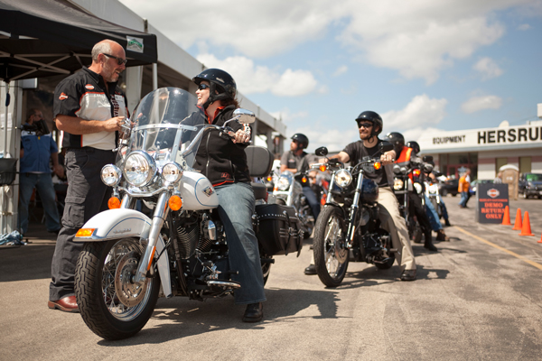 Harley-Davidson will be offering demo rides on several new models at Laconia Motorcycle Week.