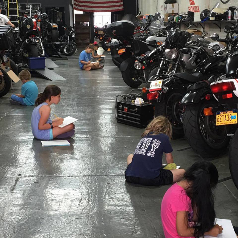 Grace Roselli Susana Rico MotorGrrl
