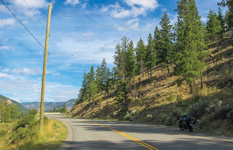 British Columbia motorcycle ride
