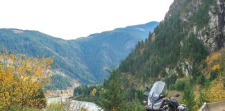 British Columbia motorcycle ride
