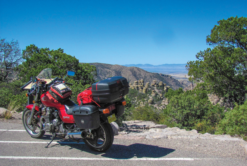 Massai Point Arizona motorcycle ride