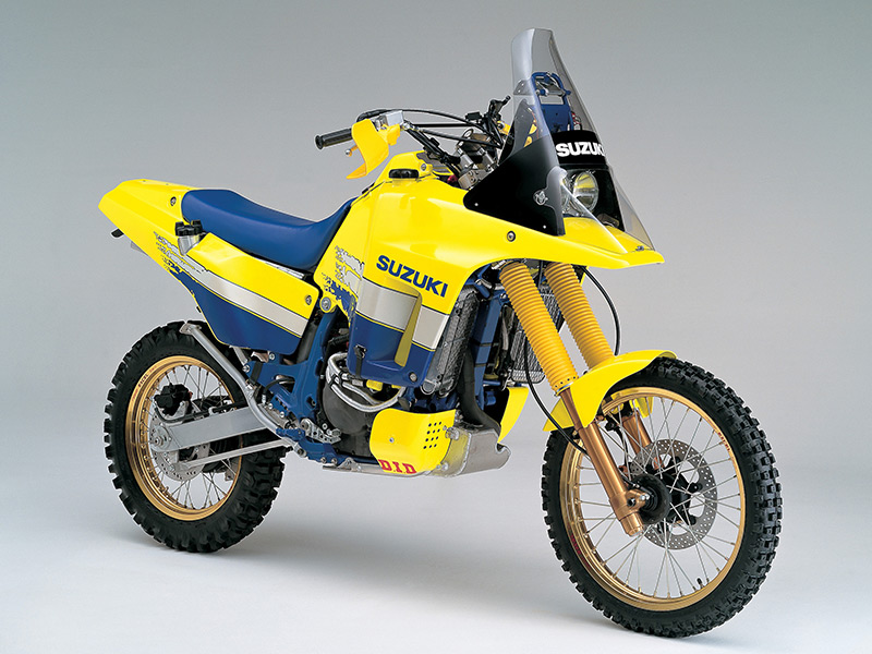 1991 Suzuki DR-Z Dakar Rally race motorcycle