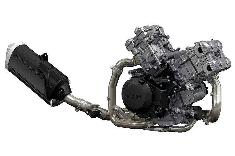 2018 Suzuki V-Strom 1000 engine