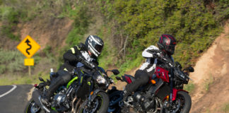 Z900 FZ09 Comparison Test Review