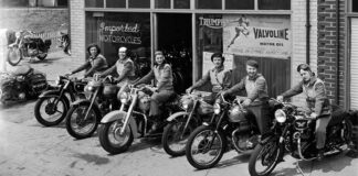 vintage motorcycle women