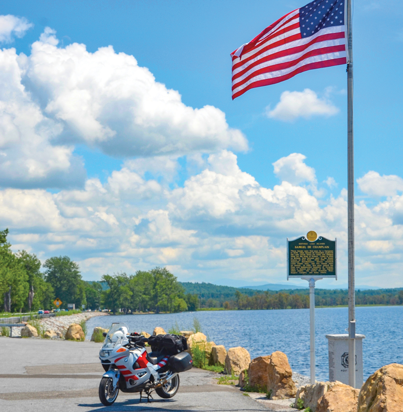 Lake Champlain motorcycle ride