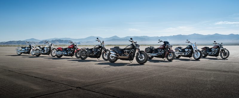 The 2018 Harley-Davidson Softail lineup