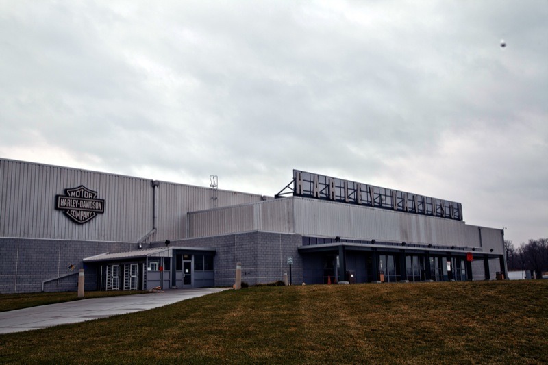 Harley-Davidson plant in Kansas City, Missouri
